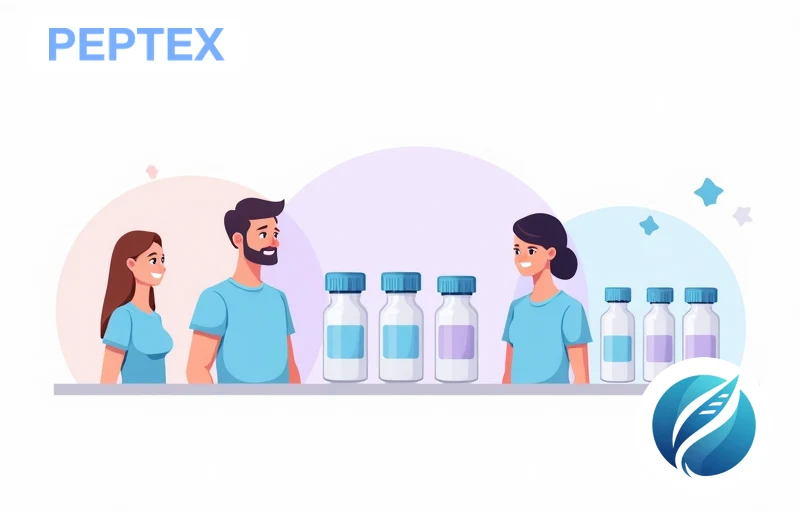Stack protocol chart showing tirzepatide weekly with AOD-9604 and MOTS-C daily peptides for fat loss
