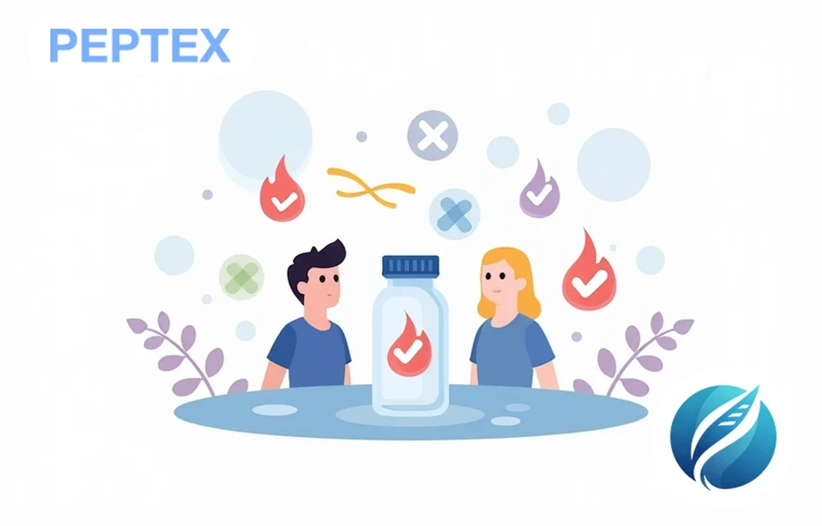 Peptides for Inflammation — TB-500, KPV, BPC-157 | PEPTEX