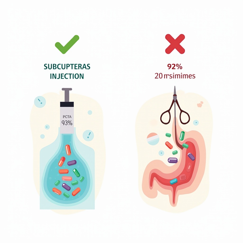 Peptide Bioavailability: Injectable vs Oral Comparison