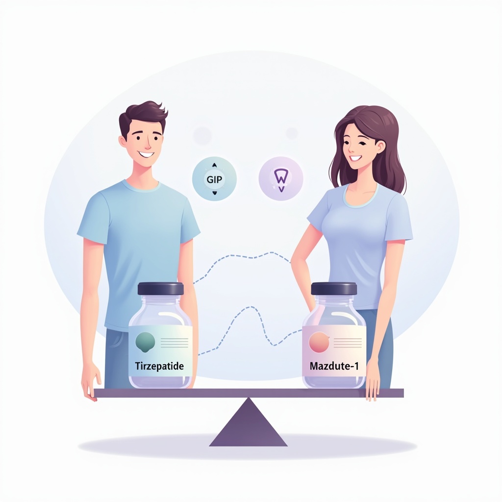 Tirzepatide versus Mazdutide: gids voor dubbele agonisten