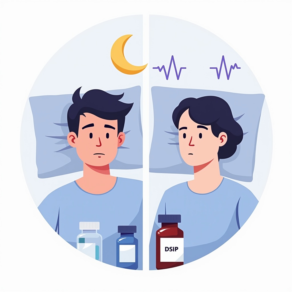 DSIP vs aiuti per dormire su prescrizione: alternativa ai peptidi